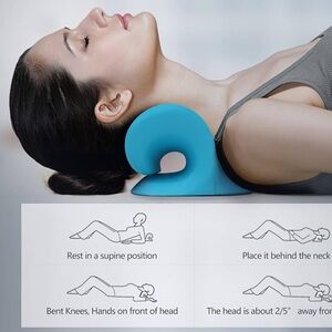 Neck and Shoulder Relaxer, Cervical Traction Device, Neck Stretcher